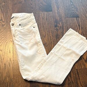 American Eagle White Skinny Jeans Women’s size 0